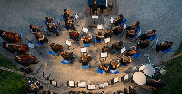 Young talents orchestra concerti nel parco